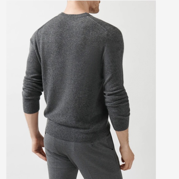 ATM by Anthony Thomas Melillo Cashmere Exposed Seam Crewneck Sweater NWOT/sz XL - Picture 4 of 8